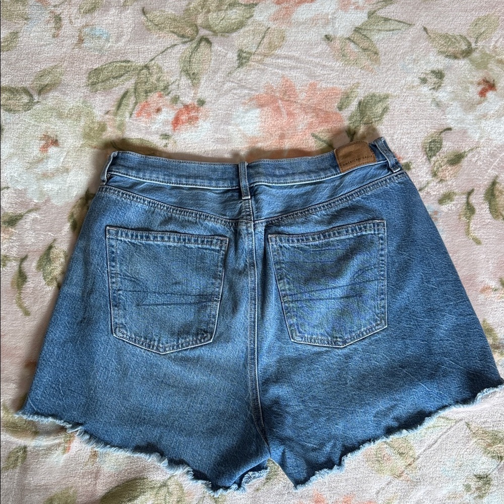 American Eagle Outfitters size 14 highest rise 90s boyfriend Shorts - Picture 2 of 2